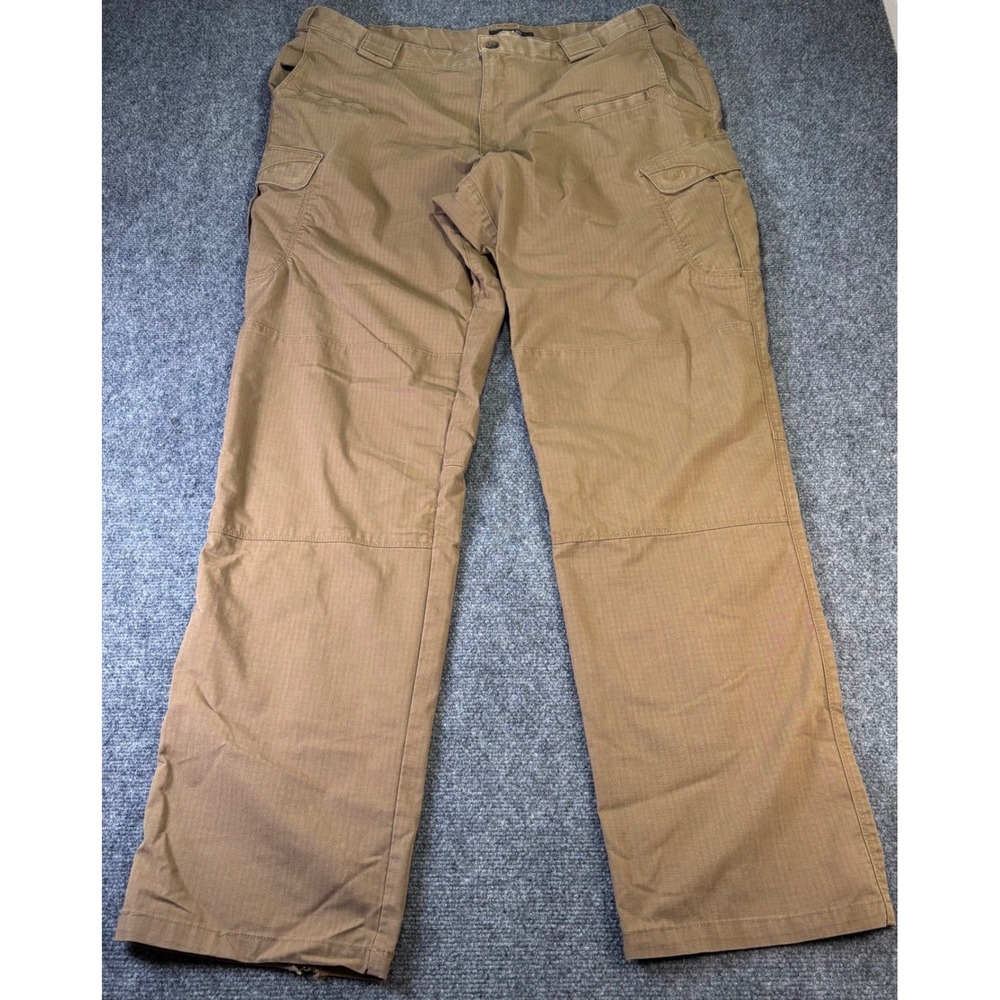 5.11 Tactical Cargo Pants Mens‎ 40x36 Brown Ripstop Multi-Pocket Work Outdoor